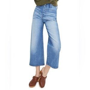 VERONICA BEARD Grant High Rise Wide Leg Jeans 27
